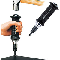Vessel Manual Impact Driver With Cushion Grip Handle 5/16" Hex & 1/2" Sq Drive Set (7-piece)