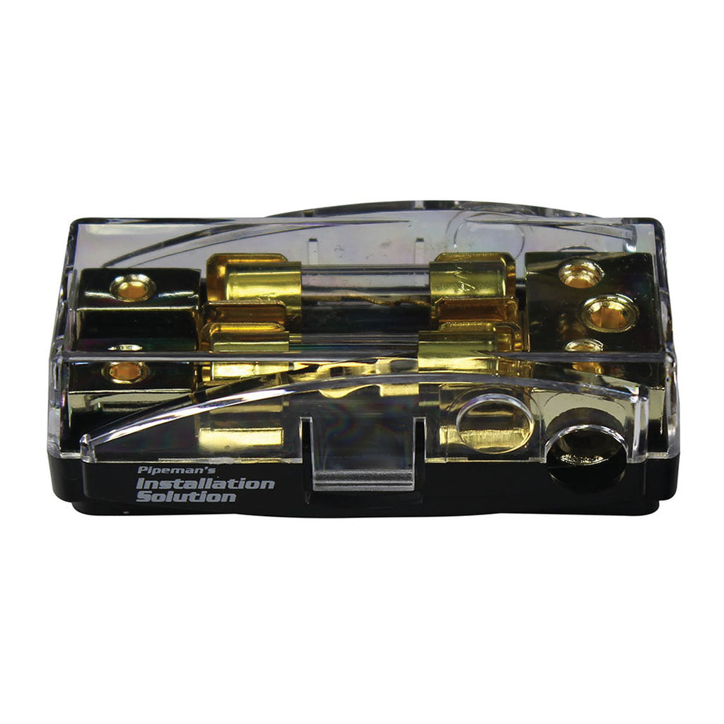 Pipeman's Installation Agu Fuse Holder Distribution Block With (2) Agu Fuses