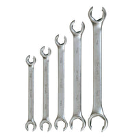 Williams Metric Double Head Flare Nut Wrenches 9 To 21mm (5-piece)