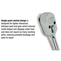 Williams 1/4" Drive Sealed Narrow Head Ratchet 36 Teeth