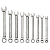 Williams Sae Ratcheting Combination Wrench Set (9-piece)