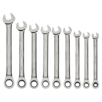 Williams Sae Ratcheting Combination Wrench Set (9-piece)