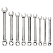 Williams Sae Ratcheting Combination Wrench Set (9-piece)