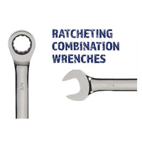 Williams Sae Ratcheting Combination Wrench Set (9-piece)