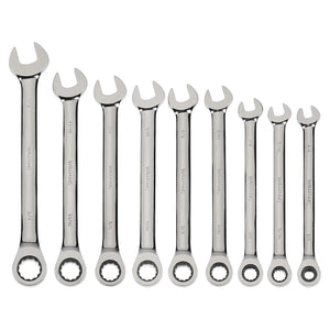 Williams Sae Ratcheting Combination Wrench Set (9-piece)