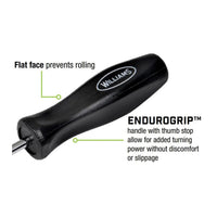 Williams Endurogrip Cabinet Screwdriver: Slotted 1/4" X 4"
