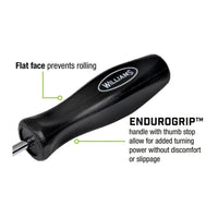 Williams Endurogrip Cabinet Screwdriver: Slotted 3/16" X 10"