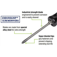 Williams Endurogrip Keystone Phillips Screwdriver: Ph #2 X 4"