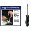 Williams Endurogrip Keystone Phillips Screwdriver: Ph #2 X 4"