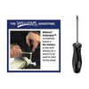 Williams Endurogrip Screwdriver: Slotted 7/16" X 10" With Hex Bolster