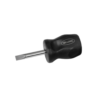 Williams Endurogrip Keystone Stubby Screwdriver: Slotted 1/4