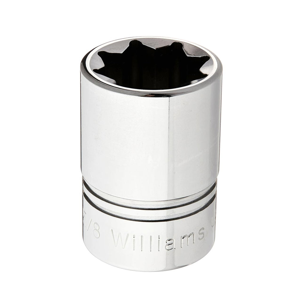 Williams 5/8″ Shallow Socket 1/2″ Drive 8 Point