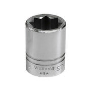 Williams 1/2″ Drive Shallow 3/4″ Socket 8 Point