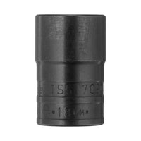 Williams 1/2" Drive Turbo Socket: 18mm