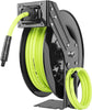 Flexzilla Retractable Air Hose Reel Open Face Single Axle Arm 3/8" X 50'