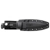 Sog Seal Pup Fixed 4.75" Powder Coated Combo Blade Grn Handles Kydex Sheath
