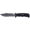 Sog Seal Pup Fixed 4.75" Powder Coated Combo Blade Grn Handles Kydex Sheath