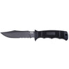 Sog Seal Pup Fixed 4.75" Powder Coated Combo Blade Grn Handles Nylon Sheath