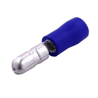 Xscorpion Male Bullet Connectors 14/16ga. - Blue (100 Pack)
