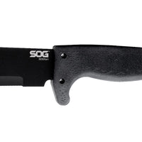 Sog Sogfari Sawback Machete 18" Carbon Steel Blade Kraton Handles