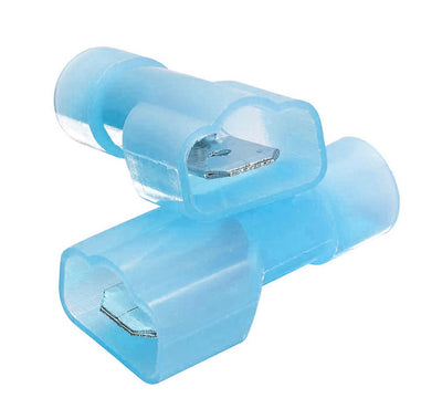 Xscorpion Insulated Male Quick Disconnect 14/16ga. - Blue (100 Pack)