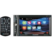 Blaupunkt Double Din Dvd/cd Receiver With 6.2" Touch Screen And Bluetooth
