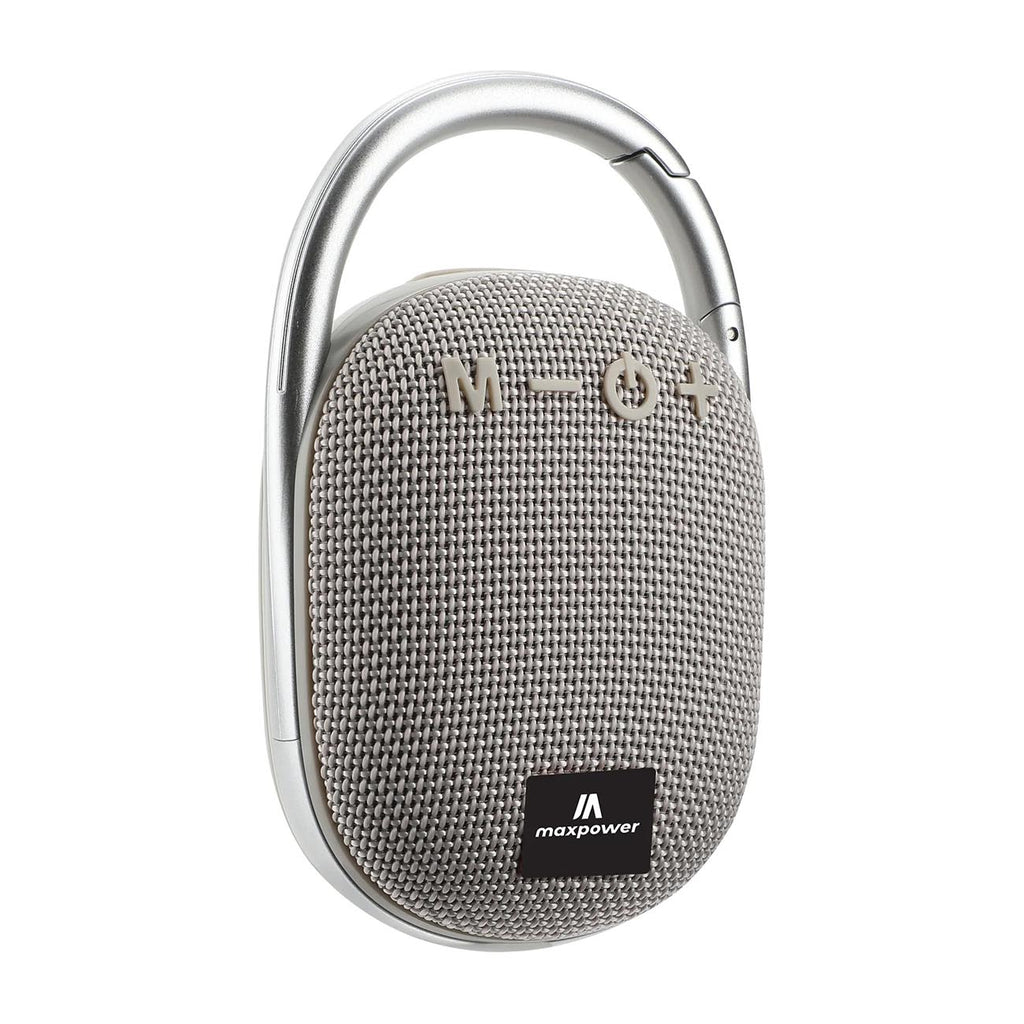 Maxpower Portable Clip-on Bluetooth Speaker (gray)