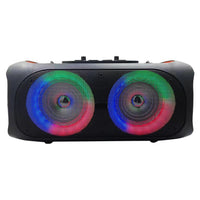 Maxpower Portable Dual 6.5” Woofers Bluetooth Karaoke Speaker