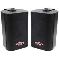 Boss Audio Marine 3-way Box Speakers With 4” Woofer (black)