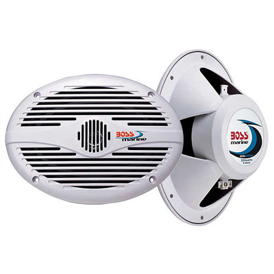 Boss Audio Marine 6×9″ 2-way Speakers (white)