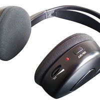 Audiovox Dual Channel Wireless Fold Flat Headphones Auto Shut Off