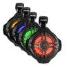 Power Acoustik Marine 6.5" 2-way Wakeboard Speakers With Rgb Led Illumination - Pair (black)