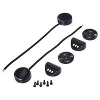 Power Acoustik 1" Tweeters (sold In Pairs) 200 Watt2-way Mount; Built-in Xover