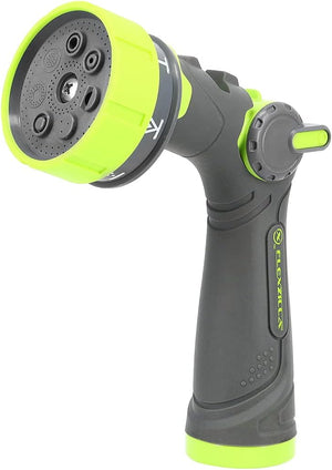 Flexzilla® Heavy Duty 7-pattern Adjustable Flow Garden Hose Nozzle (boxed)