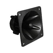 Nippon Tweeter 3.25" Square Flush Mount Black; Super Horn