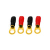 Ring Terminal 4ga. Audiopipe Gold(pbtr4)or Platinum(pbtrp4)