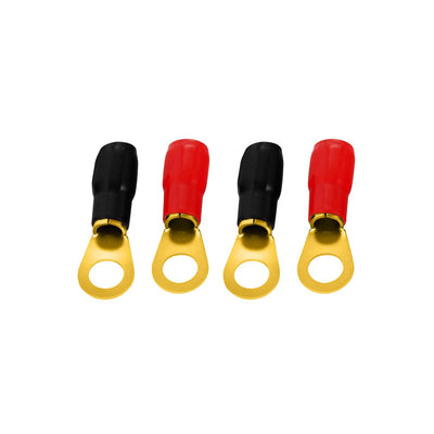 Ring Terminal 4ga. Audiopipe Gold(pbtr4)or Platinum(pbtrp4)