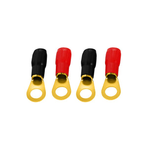 Ring Terminal 4ga. Audiopipe Gold(pbtr4)or Platinum(pbtrp4)