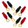 Ring Terminal 8ga. Audiopipe 8 Pack **ptrs8**