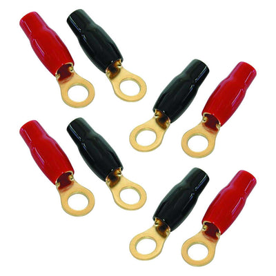 Ring Terminal 8ga. Audiopipe 8 Pack **ptrs8**