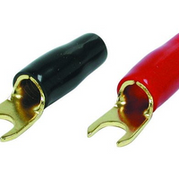 Spade Terminals 4ga. Audiopipe4 Pack