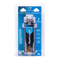 Planet 2.0 Farad Capacitor Digital Volt Meter Black