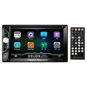 Power Acoustik 6.2" Double Din Dvd Receiver Bluetooth & Usb