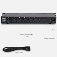 Pyle Rack Mount Power Distribution
