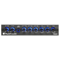 Planet Audio Half Din 4 Band Pre-amp Equalizer With Subwoofer Level Control