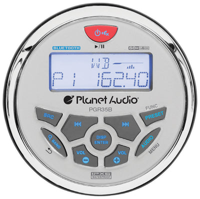 Planet Audio Marine Am/fm/weather Mechless Receiver With Bluetooth