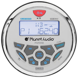 Planet Audio Marine Am/fm/weather Mechless Receiver With Bluetooth
