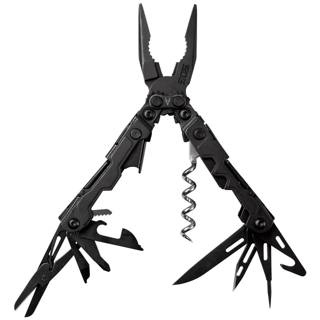 Sog Powerlitre 19-in-1 Mini Multi-tool (black)