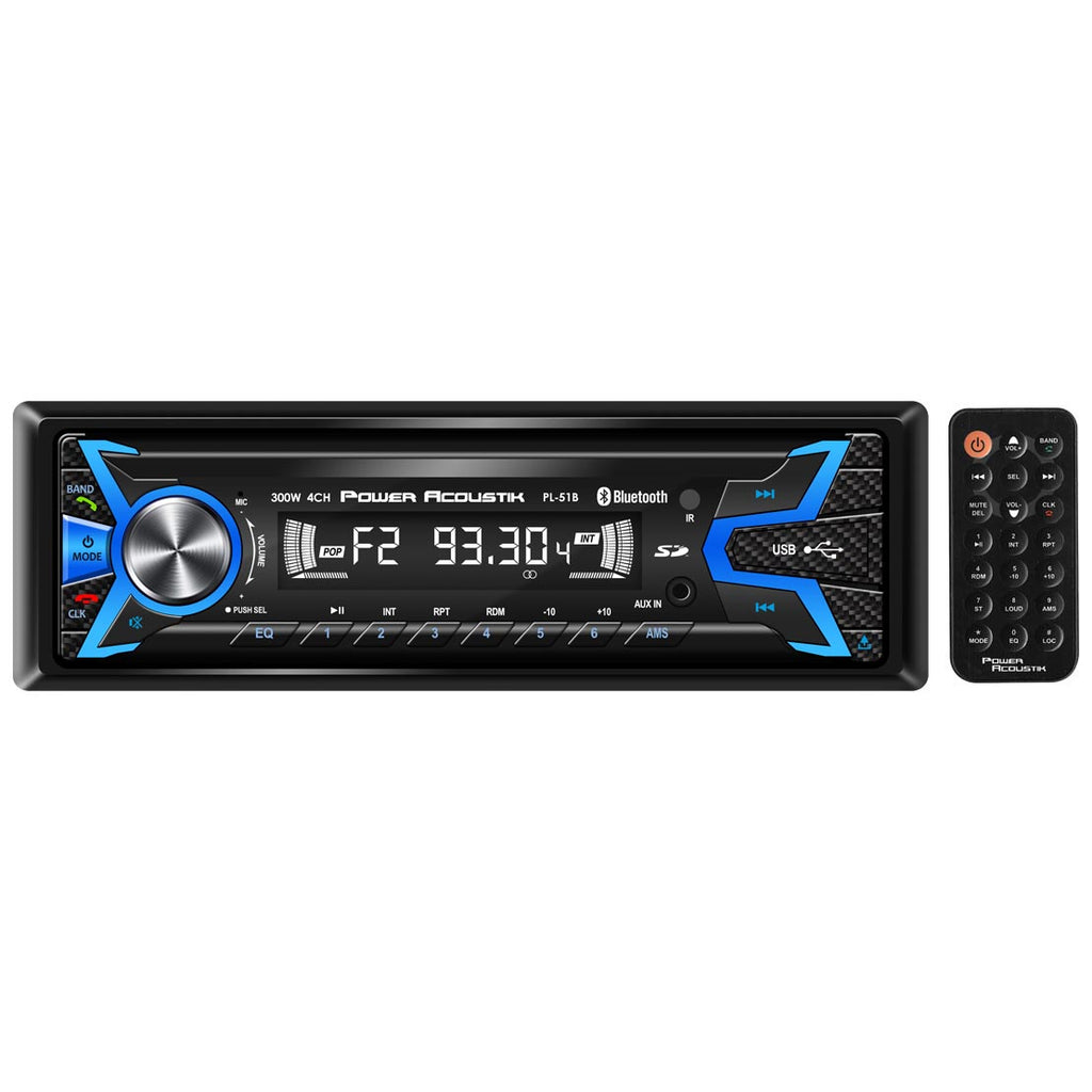 Power Acoustik Am/fm/usb/sd/bt Mechless