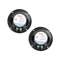 Pyle Marine 4” Dual Cone Speakers (black)